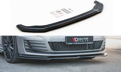 Frontlippe V.2 passend für VW Golf GTI Mk7 schwarz Hochglanz