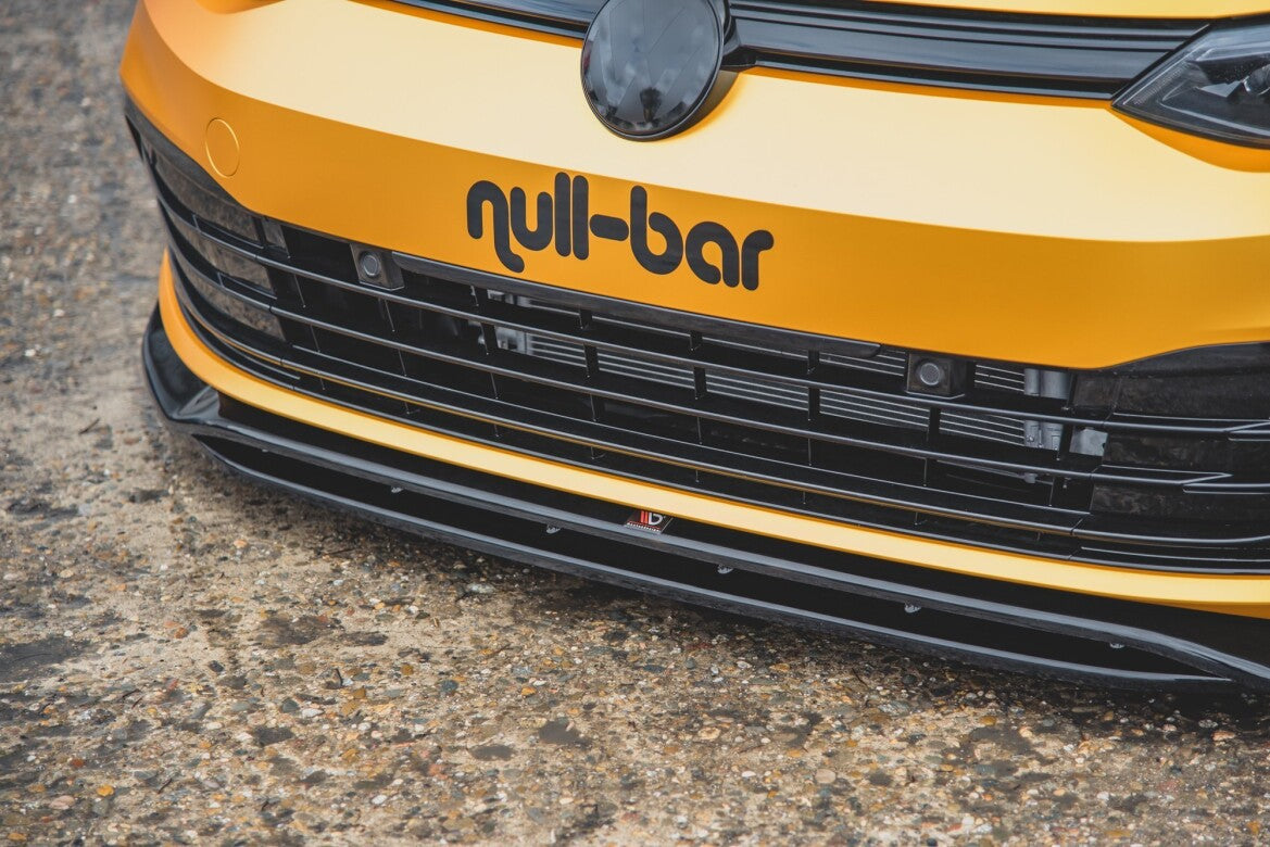 Frontlippe V.2 passend für VW Golf Mk8 schwarz Hochglanz