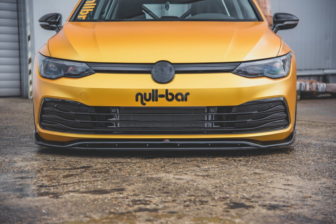 Frontlippe V.2 passend für VW Golf Mk8 schwarz Hochglanz