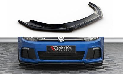 Frontlippe V.2 passend für VW Golf R Mk6 schwarz Hochglanz