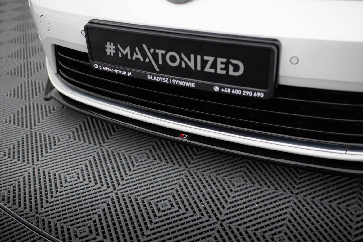 Frontlippe V.2 passend für VW Golf R / R-Line Mk7 schwarz Hochglanz