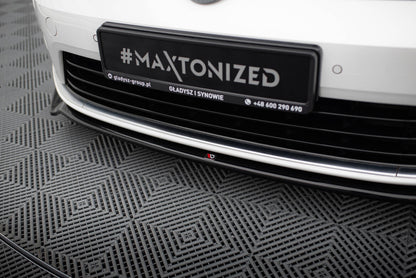 Frontlippe V.2 passend für VW Golf R / R-Line Mk7 schwarz Hochglanz