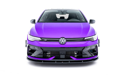 Frontlippe V.2 passend für VW Golf R Variant Mk8 FL schwarz Hochglanz