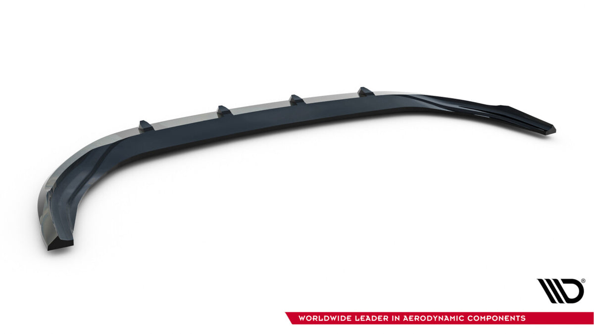 Frontlippe V.2 passend für VW Golf R Variant Mk8 FL schwarz Hochglanz