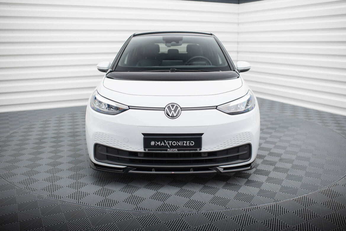 Frontlippe V.2 passend für VW ID.3 Mk1 schwarz Hochglanz
