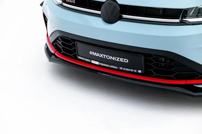 Frontlippe V.2 passend für VW Jetta GLI Mk7 Facelift 2 schwarz Hochglanz