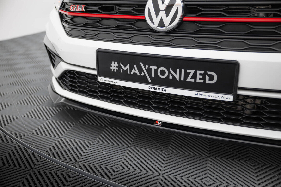 Frontlippe V.2 passend für VW Jetta GLI Mk7 schwarz Hochglanz
