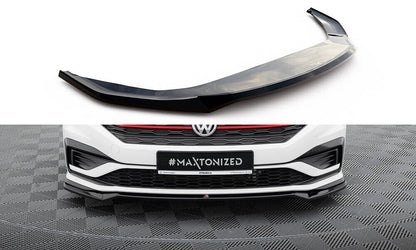 Frontlippe V.2 passend für VW Jetta GLI Mk7 schwarz Hochglanz