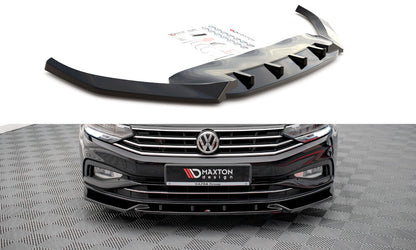 Frontlippe V.2 passend für VW Passat B8 FL schwarz Hochglanz