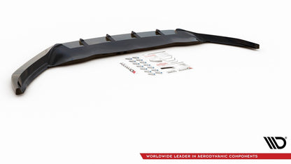 Frontlippe V.2 passend für VW Passat B8 schwarz Hochglanz