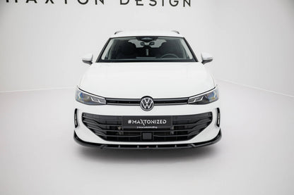 Frontlippe V.2 passend für VW Passat B9 schwarz Hochglanz