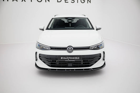 Frontlippe V.2 passend für VW Passat B9 schwarz Hochglanz