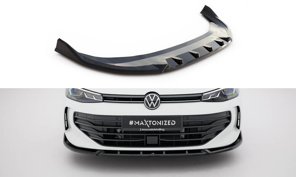 Frontlippe V.2 passend für VW Passat B9 schwarz Hochglanz