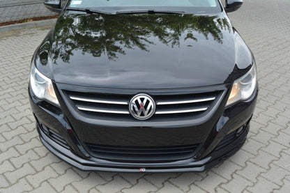Frontlippe V.2 passend für VW Passat CC Standard schwarz Hochglanz