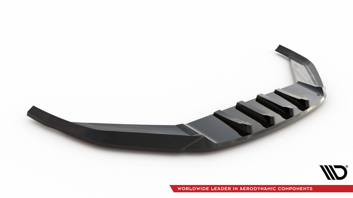 Frontlippe V.2 passend für VW Passat GT B8 FL USA schwarz Hochglanz