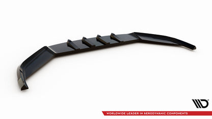 Frontlippe V.2 passend für VW Passat GT B8 FL USA schwarz Hochglanz