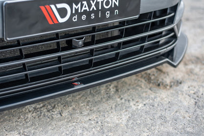 Frontlippe V.2 passend für VW Passat R-Line B8 schwarz Hochglanz