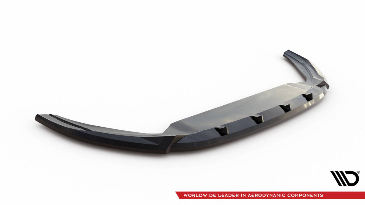 Frontlippe V.2 passend für VW Polo GTI Mk6 FL schwarz Hochglanz