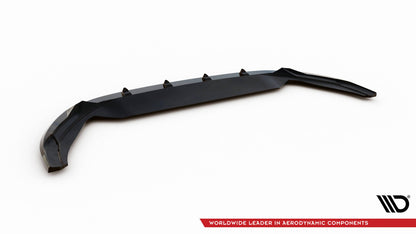 Frontlippe V.2 passend für VW Polo GTI Mk6 FL schwarz Hochglanz