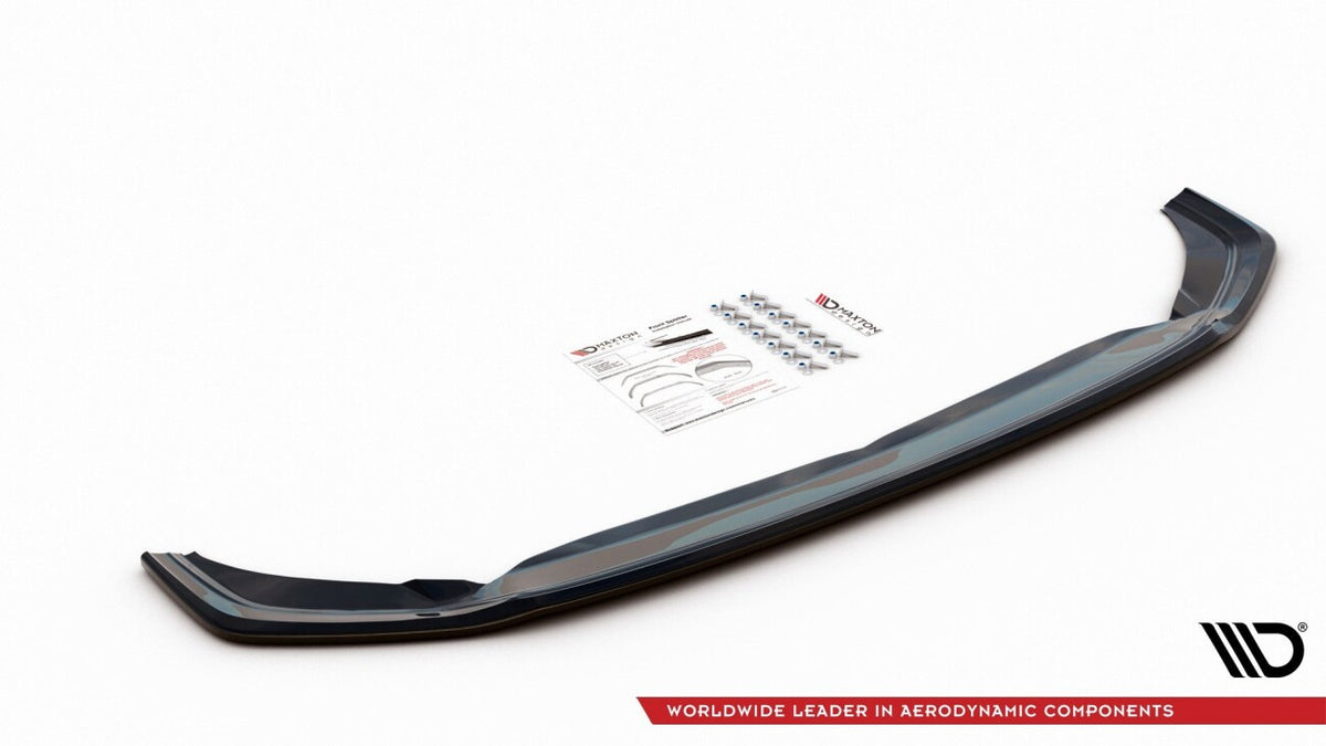Frontlippe V.2 passend für VW Polo GTI / R-line Mk6 rot Hochglanz