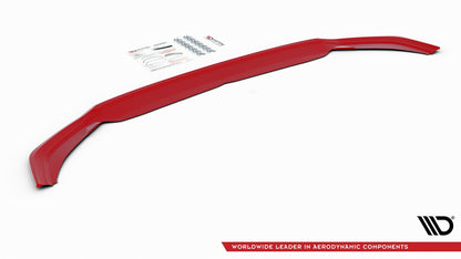 Frontlippe V.2 passend für VW Polo GTI / R-line Mk6 rot Hochglanz