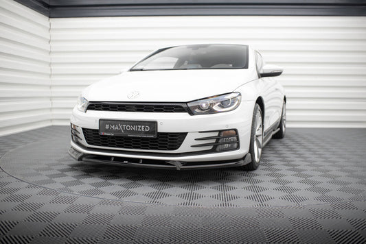 Frontlippe V.2 passend für VW Scirocco Mk3 FL schwarz Hochglanz