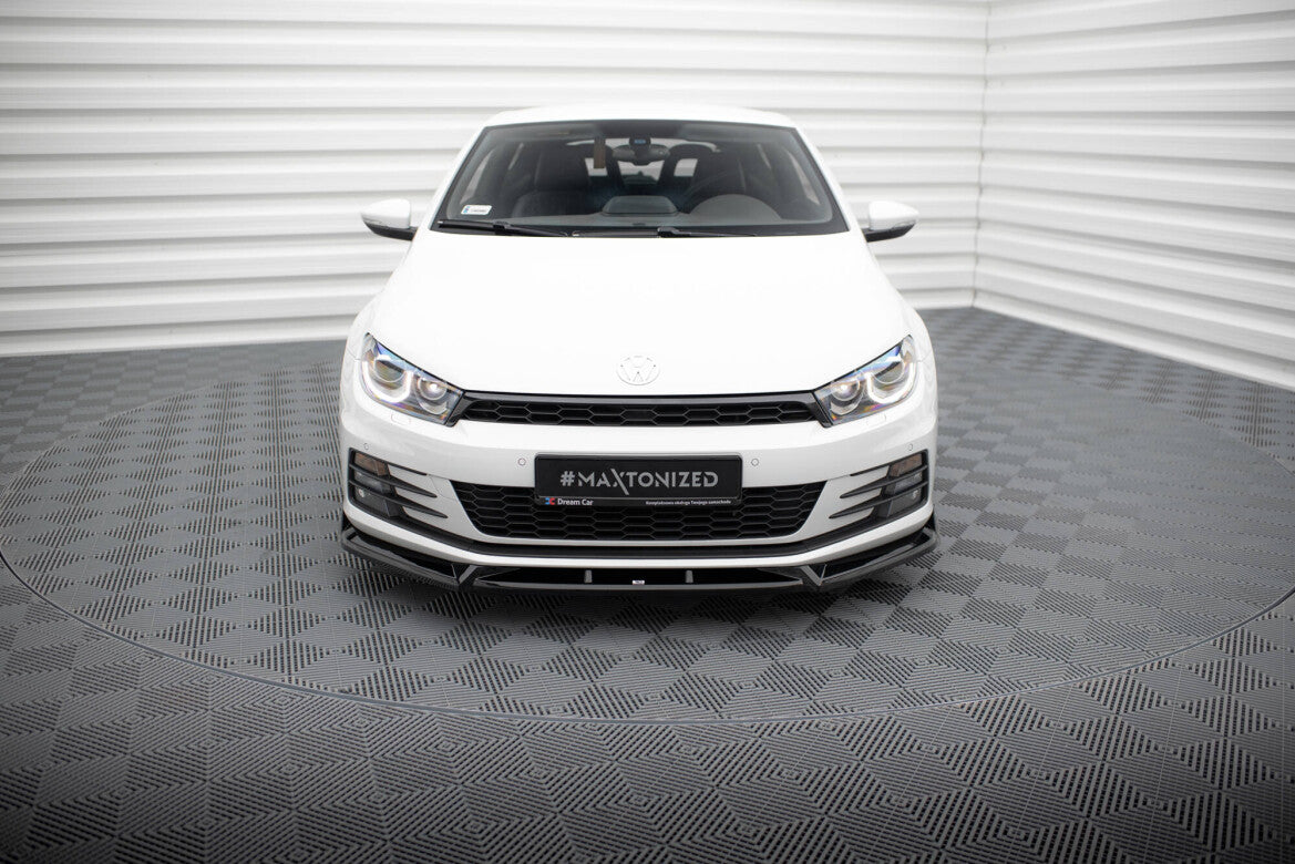 Frontlippe V.2 passend für VW Scirocco Mk3 FL schwarz Hochglanz