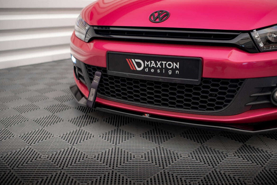 Frontlippe V.2 passend für VW Scirocco Mk3 schwarz Hochglanz