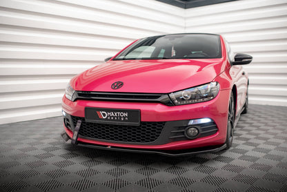 Frontlippe V.2 passend für VW Scirocco Mk3 schwarz Hochglanz