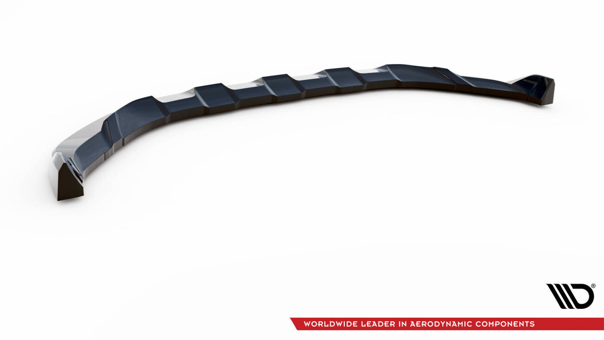 Frontlippe V.2 passend für VW T-Roc R / R-Line Mk1 FL schwarz Hochglanz