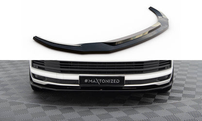 Frontlippe V.2 passend für VW T6 schwarz Hochglanz
