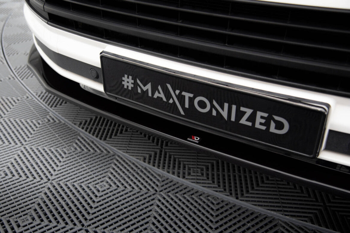 Frontlippe V.2 passend für VW T6 schwarz Hochglanz