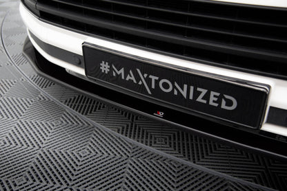 Frontlippe V.2 passend für VW T6 schwarz Hochglanz
