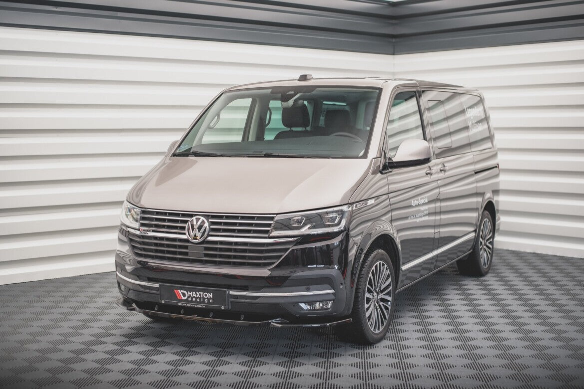 Frontlippe V.2 passend für VW T6.1 schwarz Hochglanz