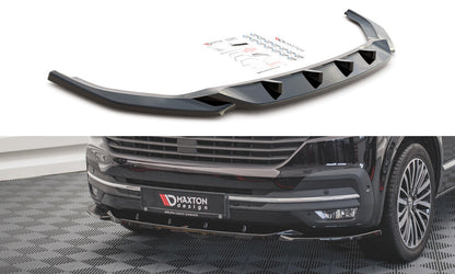Frontlippe V.2 passend für VW T6.1 schwarz Hochglanz
