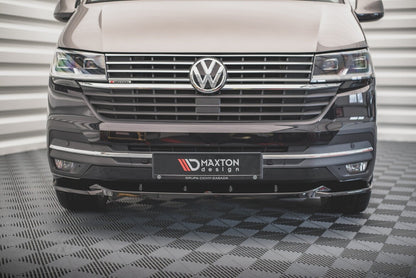 Frontlippe V.2 passend für VW T6.1 schwarz Hochglanz