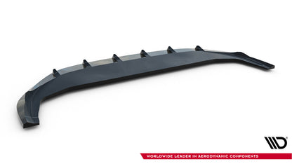 Frontlippe V.2 passend für VW Tiguan Mk3 schwarz Hochglanz