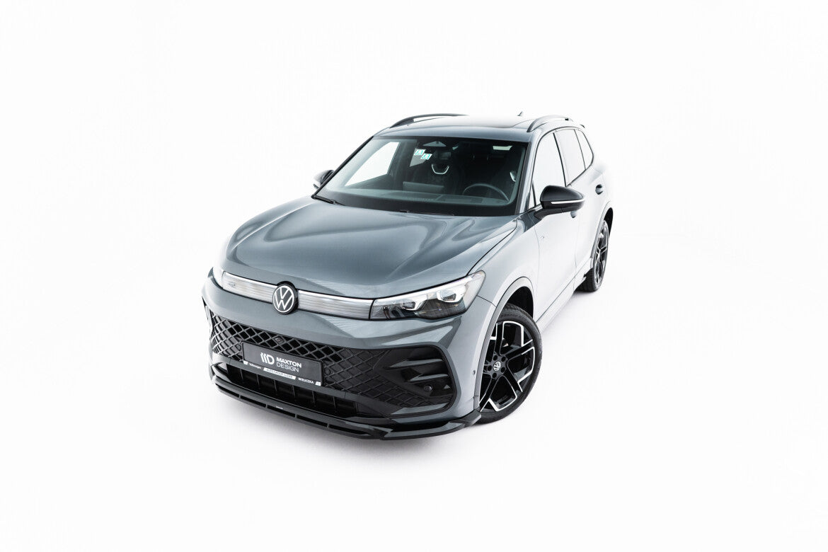 Frontlippe V.2 passend für VW Tiguan R-Line Mk3 schwarz Hochglanz