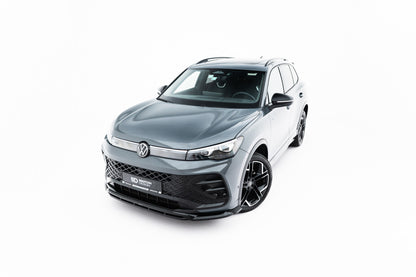 Frontlippe V.2 passend für VW Tiguan R-Line Mk3 schwarz Hochglanz
