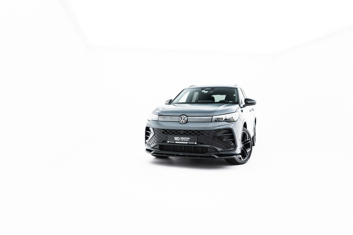 Frontlippe V.2 passend für VW Tiguan R-Line Mk3 schwarz Hochglanz