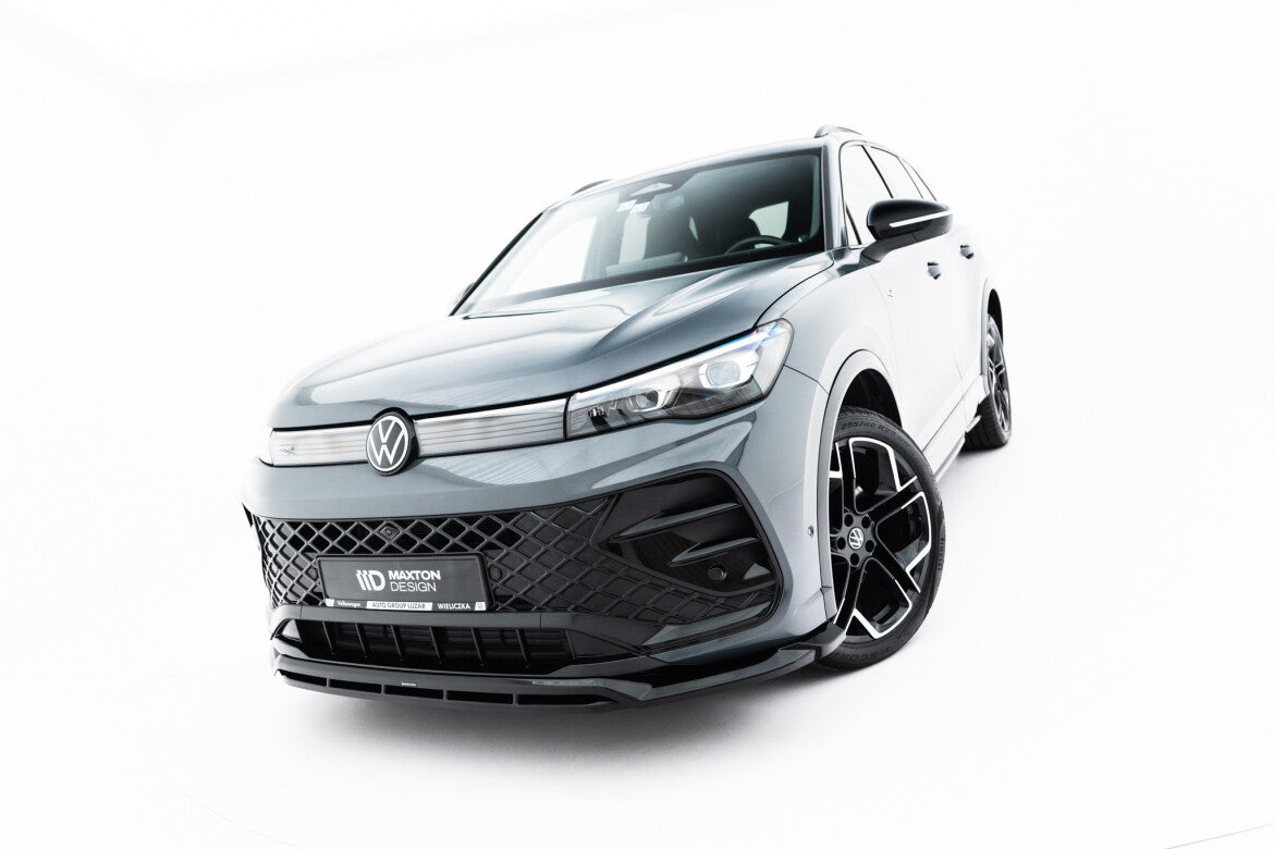 Frontlippe V.2 passend für VW Tiguan R-Line Mk3 schwarz Hochglanz