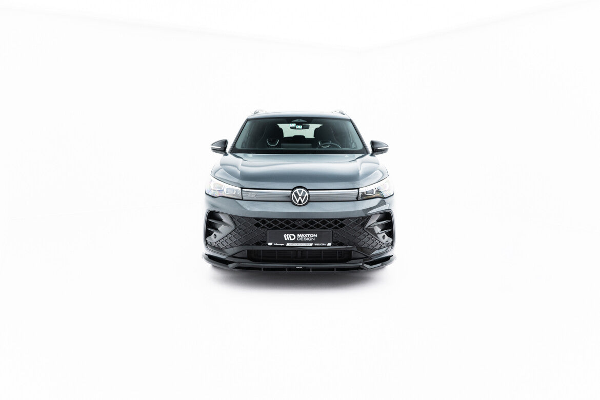 Frontlippe V.2 passend für VW Tiguan R-Line Mk3 schwarz Hochglanz