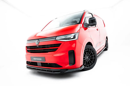 Frontlippe V.2 passend für VW Transporter T7 schwarz Hochglanz