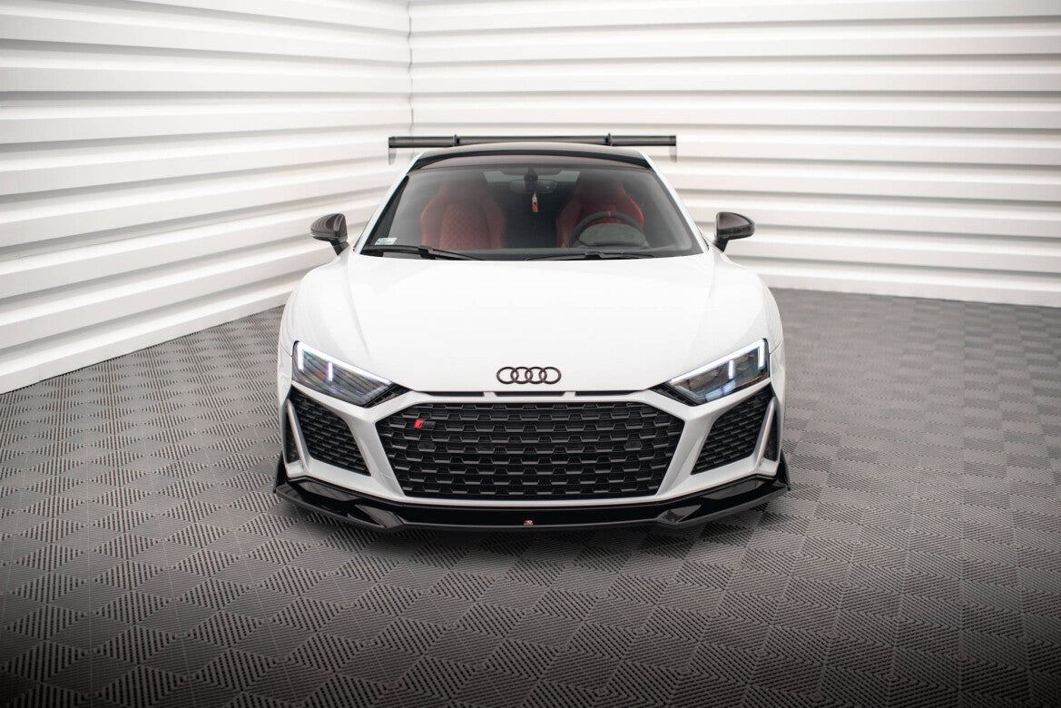 Frontlippe V.3 + Flaps passend für Audi R8 Mk2 FL