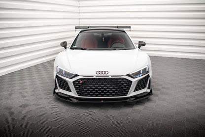 Frontlippe V.3 + Flaps passend für Audi R8 Mk2 FL