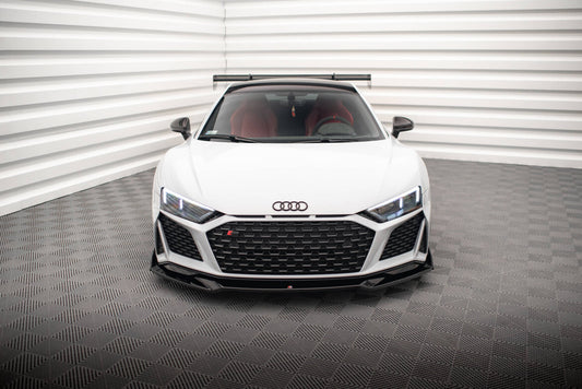 Frontlippe V.3 + Flaps passend für Audi R8 Mk2 FL