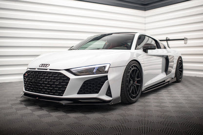 Frontlippe V.3 + Flaps passend für Audi R8 Mk2 FL