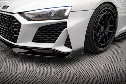 Frontlippe V.3 + Flaps passend für Audi R8 Mk2 FL