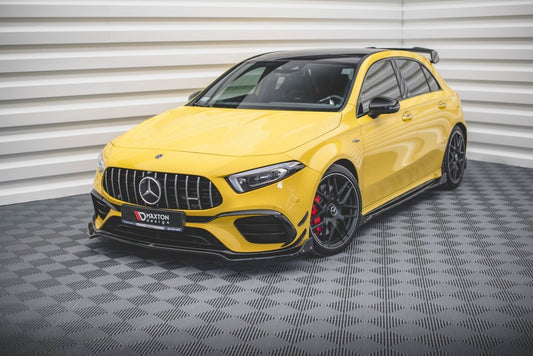 Frontlippe V.3 + Flaps passend für Mercedes-AMG A 45 S Aero Pack W177