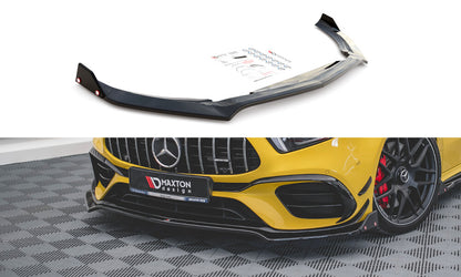 Frontlippe V.3 + Flaps passend für Mercedes-AMG A 45 S Aero Pack W177